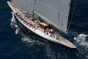 2013 Superyacht Cup Palma - J-Class aerial action photo copyright Ingrid Abery http://www.ingridabery.com taken at  and featuring the  class