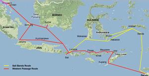 Indonesian cruising routes photo copyright  SW taken at  and featuring the  class