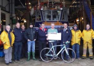 RNLI donation after rescue photo copyright  SW taken at  and featuring the  class