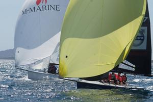 2013 SB20 Grand Slam Hyeres photo copyright Gilles Rosfelder taken at  and featuring the  class