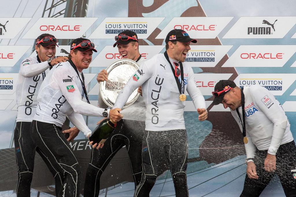 21/04/2013 - Napoli (ITA) - America's Cup World Series Naples 2013 - Final Race Day - Oracle Team USA Slingsby photo copyright ACEA - Photo Gilles Martin-Raget http://photo.americascup.com/ taken at  and featuring the  class