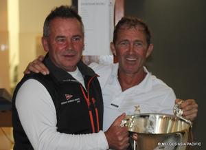 Greg Prescott and Darren Twirler Jones L to R - Melges 32 Australian Championship 2013 photo copyright Tracey Walters taken at  and featuring the  class