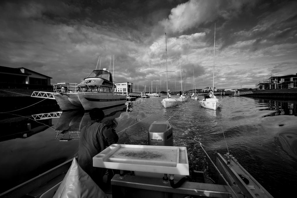 E5.9 regatta, Bream Bay.  July 2013.
Photo: Gareth Cooke/Subzero Images © Gareth Cooke