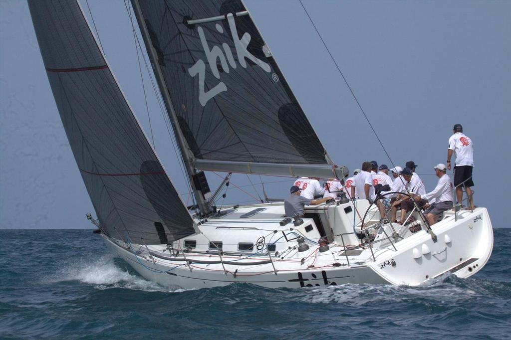 Fujin on their way to two more wins in IRC Racing II today. - Cape Panwa Hotel Phuket Raceweek 2013 © Event Media