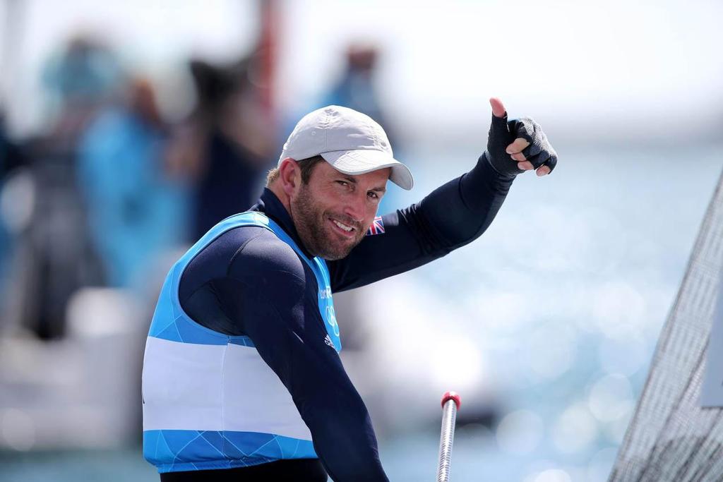 Ben Ainslie, Finn - The Olympic games 29th July- 11th August 2012 at Weymouth, Dorset. photo copyright  Richard Langdon http://www.oceanimages.co.uk taken at  and featuring the  class