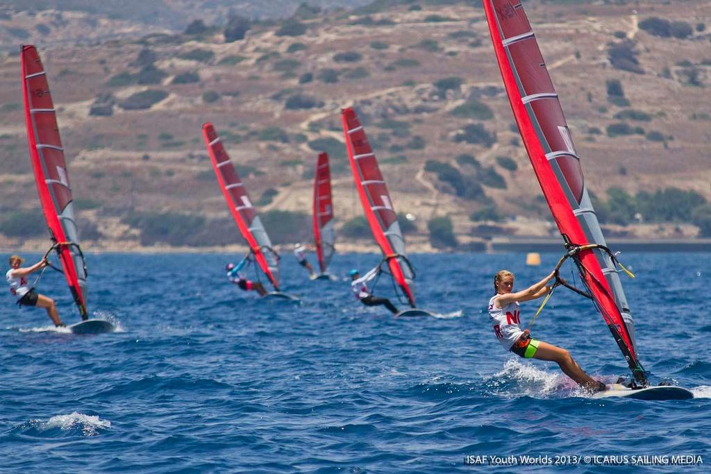 RSX Girls - 2013 ISAF Youth World Sailing Championships photo copyright  Icarus / ISAF Youth Worlds http://www.isafyouthworlds.com/ taken at  and featuring the  class