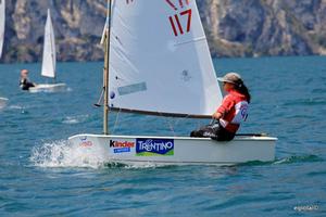 2013 World Optimist Championship Day 3 photo copyright Elena Giolai taken at  and featuring the  class