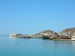 Desert town of Turkmenbashi - now a new yacht club photo copyright  SW taken at  and featuring the  class