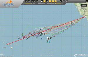 July 17 screen shot - 2013 LA-Honolulu Transpac photo copyright SW taken at  and featuring the  class