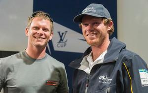 34th America&rsquo;s Cup: Chris Draper - Helmsman, Nathan Outteridge - Helmsman Artemis Racing
 photo copyright Carlo Borlenghi/Luna Rossa http://www.lunarossachallenge.com taken at  and featuring the  class