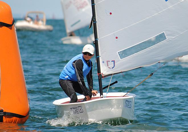 Cole Tapper (NSW/WSC) leads the Open Fleet with one day of racing to go © David Staley / RBYC