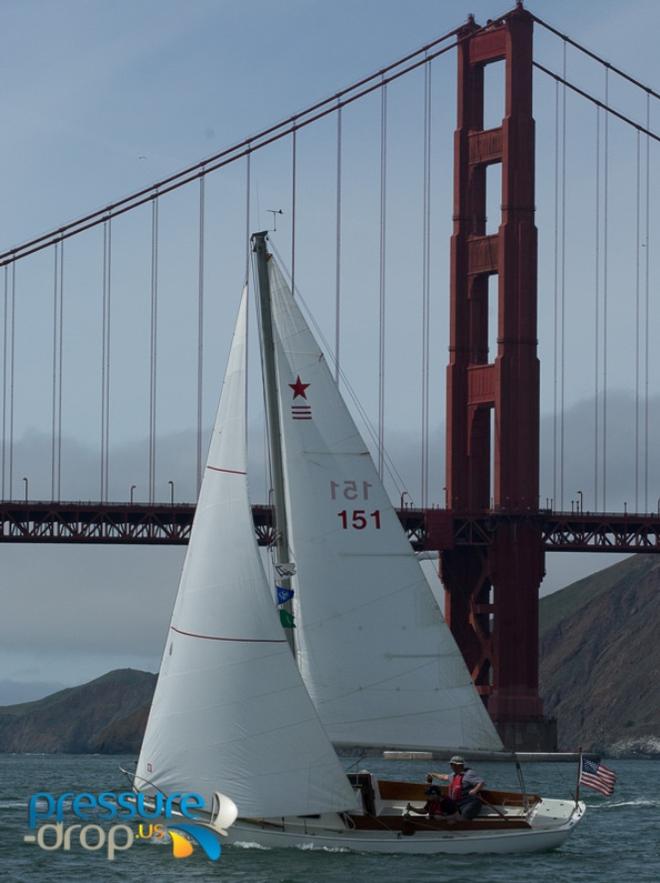 Jeff and Pat Sullivan are on a bit of a tear, driving the Pearson Commander Nemisis to 1st in DH Non Spin fleet 4 - 2015 SSS Corinthian Regatta © Pressure Drop . US