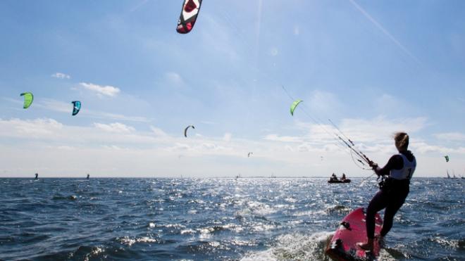 Kite surfing added to competition - 2015 Delta Lloyd Regatta © Delta Lloyd Regatta http://hollandregatta.org