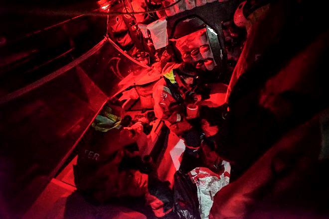 Southern Ocean - Everything takes time. Even though we could do with more sleep than ever, time is drained away by all the details of life on a race boat in the Southern Ocean © Yann Riou / Dongfeng Race Team