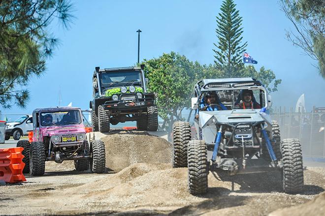 The Oricom Adventure Track was a popular attraction at the Australian 4x4 and Marine Expo © Australian 4x4 and Marine Expo