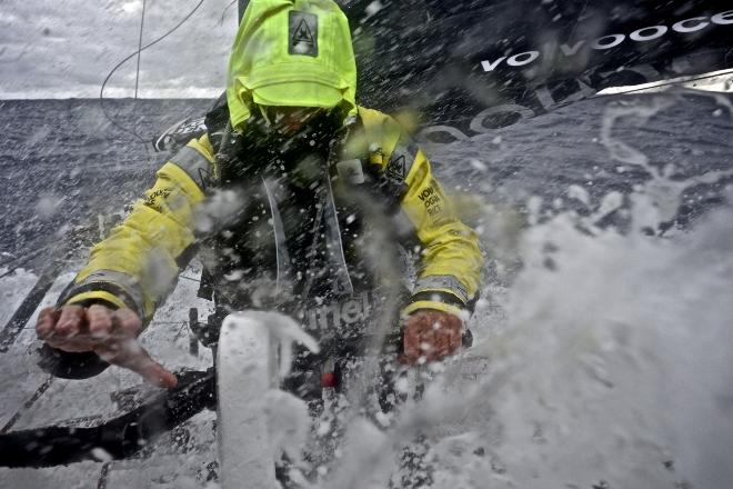 Onboard Team Brunel - Volvo Ocean Race 2015 © Stefan Coppers/Team Brunel