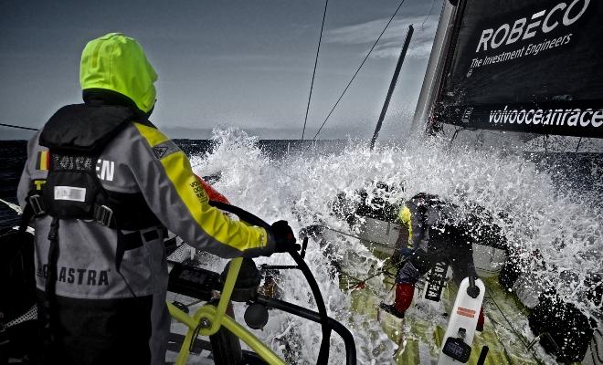 Onboard Team Brunel - Leg five to Itajai -  Volvo Ocean Race 2015 © Stefan Coppers/Team Brunel