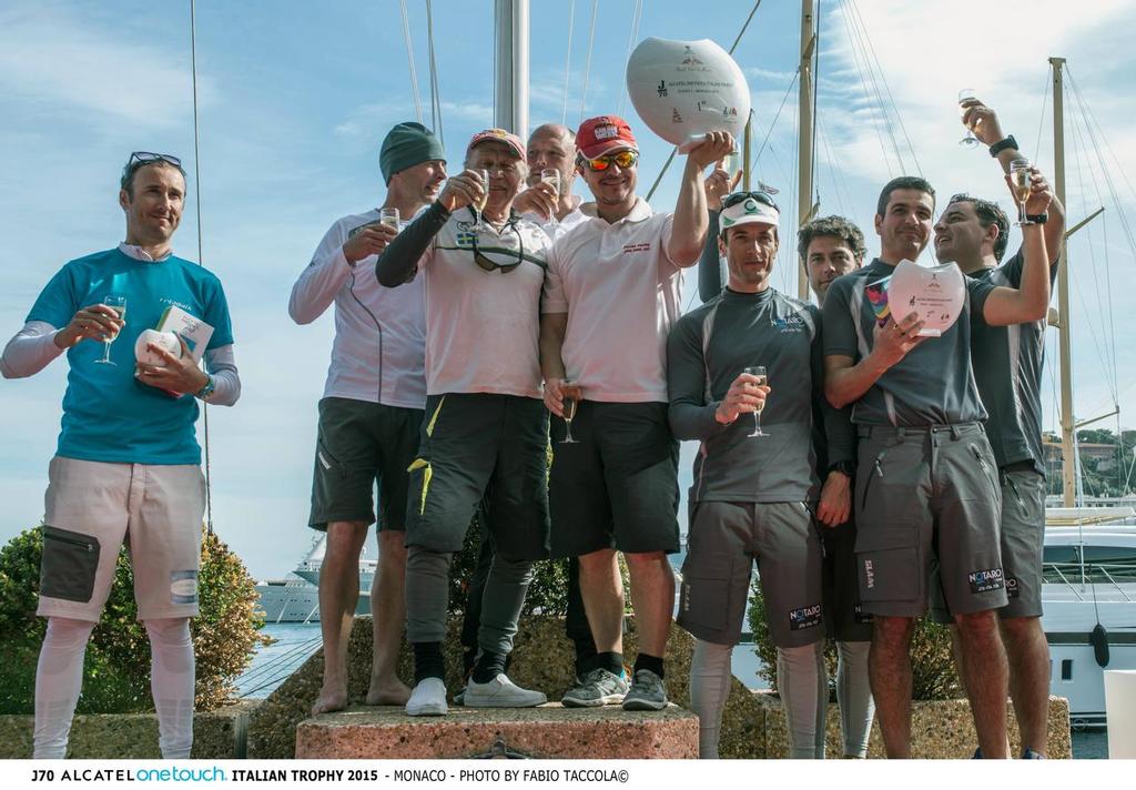 Winners of J/70 Alcatel OneTouch Italian Trophy- YC Monaco photo copyright Fabio Taccola taken at  and featuring the  class