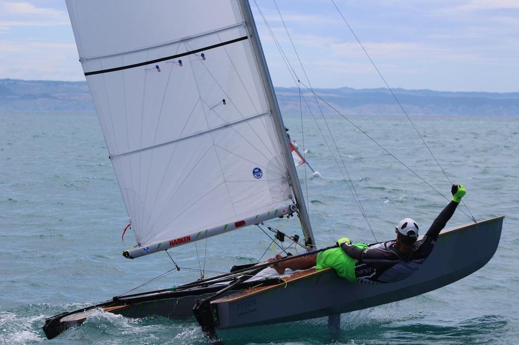 Mark Orams - NZ National Champ photo copyright Julie Pedersen taken at  and featuring the  class