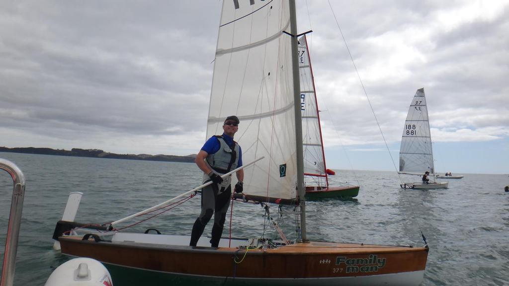 #377 Kevin Holland (Charteris Bay YC) photo copyright Serena Sanchez taken at  and featuring the  class