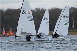 RS Aero training - Burton Sailing Club photo copyright  Steve Greenwood taken at  and featuring the  class