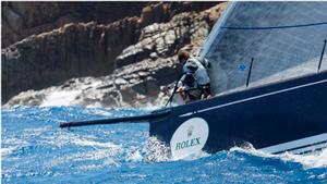 Agility, strength and focus at the bow - Rolex Swan Cup Caribbean 2015 photo copyright Nautor's Swan/Carlo Borlenghi taken at  and featuring the  class