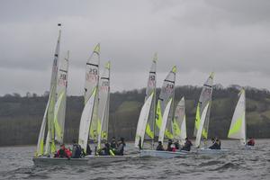 SW Feva team - Training at Chew Valley Lake SC photo copyright Michael Dennis taken at  and featuring the  class