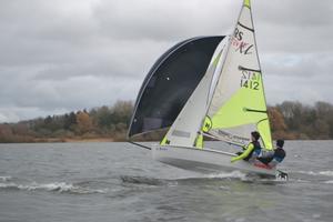 SW Feva team - Training at Chew Valley Lake SC photo copyright Michael Dennis taken at  and featuring the  class