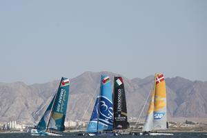ESS Fleet - Extreme Sailing Series photo copyright Mark Lloyd http://www.lloyd-images.com taken at  and featuring the  class