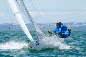 In fourth place overall was Fifteen+. - 2015 Etchells Victorian State Championship photo copyright Teri Dodds http://www.teridodds.com taken at  and featuring the  class