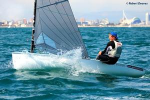 Facundo Olezza, ARG - The Dinghy Academy photo copyright  Robert Deaves taken at  and featuring the  class
