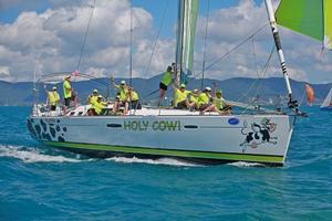 Holy Cow we're having fun at ABRW - Airlie Beach Race Week 2015 photo copyright Fish Media taken at  and featuring the  class