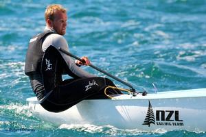 Josh Junior, NZL - The Dinghy Academy photo copyright  Robert Deaves taken at  and featuring the  class