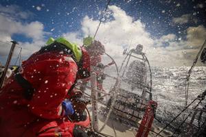 Onboard Dongfeng Race Team - Leg five to Itajai - Volvo Ocean Race 2015 photo copyright Yann Riou / Dongfeng Race Team taken at  and featuring the  class