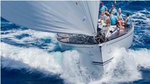 Powering under gennaker - Rolex Swan Cup Caribbean 2015 photo copyright Nautor's Swan/Carlo Borlenghi taken at  and featuring the  class