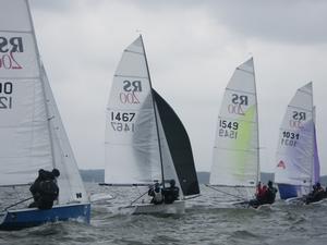 RS200 winters close hoist - 2015 Magic Marine RS200 Winter Championship photo copyright GWSC Race Team taken at  and featuring the  class