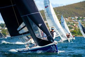 2015 SB20 Aus Champs - Leader - Glenn Bourke Rob Jeffreys and Jake Lilley photo copyright Dane Lojek taken at  and featuring the  class