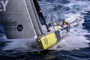 Team Brunel, third boat of Volvo Ocean 65 fleetaround Cape Horn - Volvo Ocean Race 2015 photo copyright Rick Tomlinson/Volvo Ocean Race http://www.volvooceanrace.com taken at  and featuring the  class