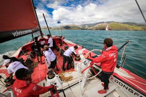 Volvo Ocean Race - Volvo Ocean Race 2014-15 photo copyright Yann Riou / Dongfeng Race Team taken at  and featuring the  class