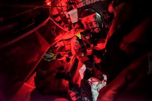 Leg 5, Day 9 - Southern Ocean - Everything takes time. Even though we could do with more sleep than ever, time is drained away by all the details of life on a race boat in the Southern Ocean photo copyright Yann Riou / Dongfeng Race Team taken at  and featuring the  class