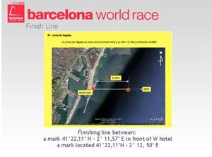 Finish Line - Barcelona World Race 2015 photo copyright Barcelona World Race http://www.barcelonaworldrace.org taken at  and featuring the  class