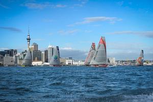 Leg five start - Volvo Ocean Race 2015 photo copyright Chris Cameron/Volvo Ocean Race www.volvooceanrace.com taken at  and featuring the  class