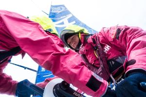 Onboard Team SCA - Leg five to Itajai -  Volvo Ocean Race 2015 photo copyright Anna-Lena Elled/Team SCA taken at  and featuring the  class