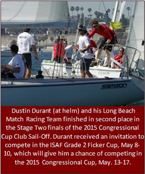 2015 Congressional Cup Club Sail-Off photo copyright Rick Roberts  taken at  and featuring the  class
