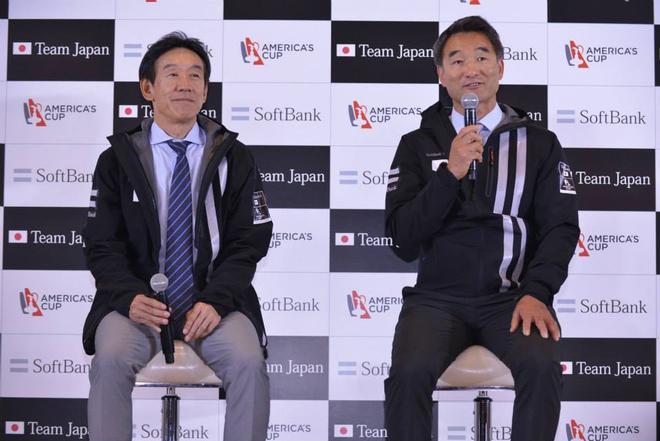 The announcement of the Americas Cup Challenge by Kansai Yacht Club (JPN) © SoftBank Team Japan