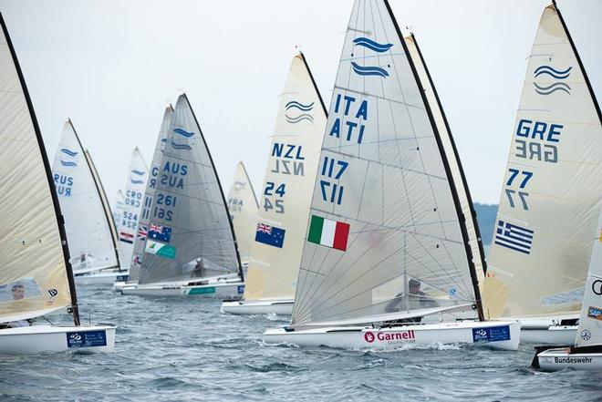 Finn - Day 1, ISAF Sailing World Cup Hyeres 2015 © ISAF 