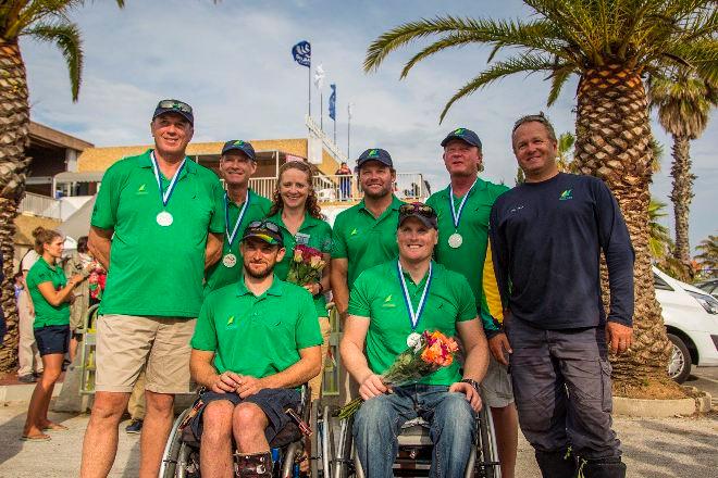 Australian Paralympic Team - ISAF Sailing World Cup Hyeres ©  Franck Socha / ISAF Sailing World Cup Hyeres http://swc.ffvoile.fr/