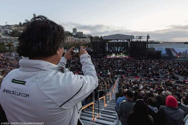Concert - America's Cup World Series - Portsmouth © ACEA /Gilles Martin-Raget