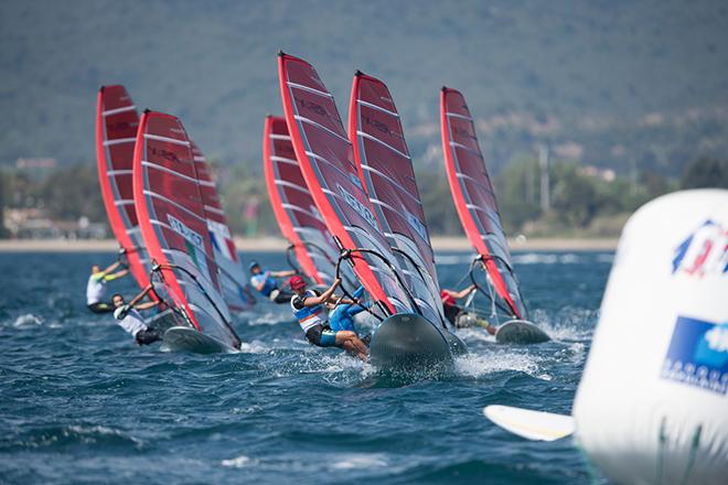 De Geus leads - 2015 ISAF Sailing World Cup Hyeres © ISAF 