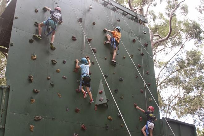 H2O Kids Holiday Camp - Rock Climbing and Abseiling  © H2O Sports Academy Australia